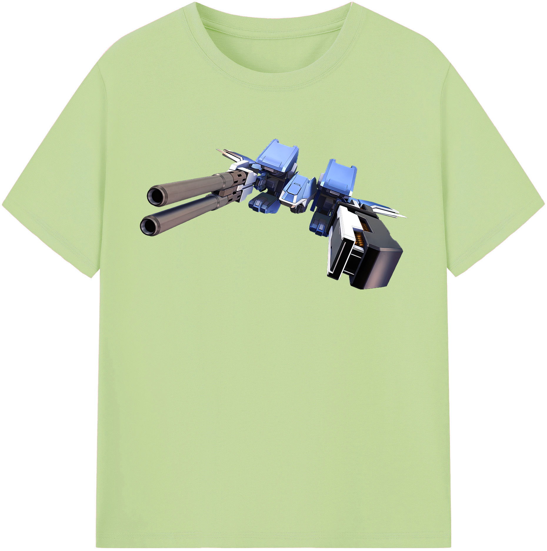 （画像用） 機動戦士ガンダム Mobile Suit Gundam 綿100％半袖Tシャツ（フロントプリント）